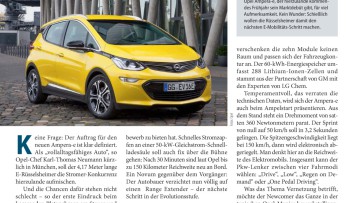 Opel Ampera-E: Game Changer mit Blitz