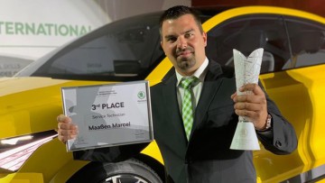 Skoda Challenge 2019: Bronze für deutschen Servicetechniker