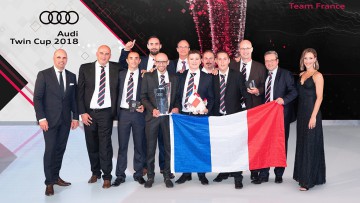 Service-Wettbewerb: Frankreich holt Audi Twin Cup 2018