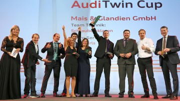 Service-Champion: Mais & Glandien siegt beim Audi Twin Cup 2018 