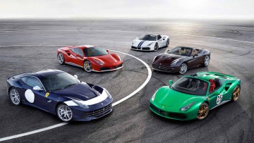 5x Sonder-Ferraris zum 70sten

