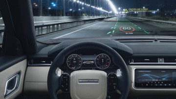 Jaguar Land Rover Head-up-Display