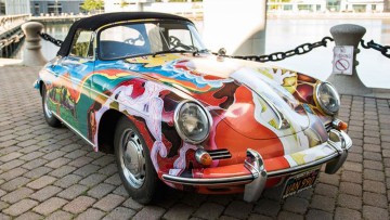 Auktion: Rekordpreis für Hippie-Porsche