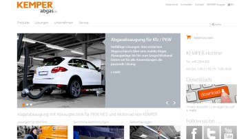 Absaug-Technik in Kfz-Werkstätten: Kemper eröffnet Online-Shop