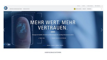 TÜV SÜD neue Website