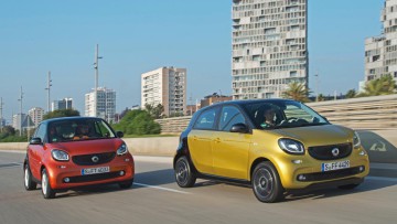 Smart Fortwo und Smart Forfour