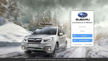 Web-Shop Tysys Subaru