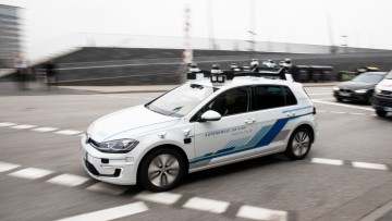 Premiere: VW testet autonomes Fahren in Hamburg