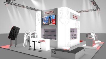 Haweka Messestand The Tire Cologne