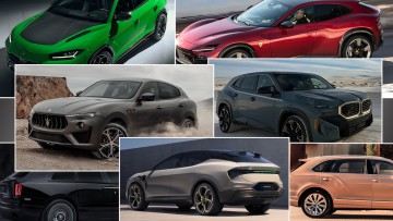 Luxus-SUV-Modelle von Lamborghini, Ferrari, Bentley, BMW, Rolls-Royce, Maserati und Lotus