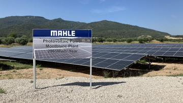 Mahle Photovoltaik-Anlage