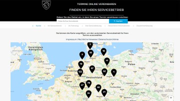 Peugeot Online-Terminvereinbarung