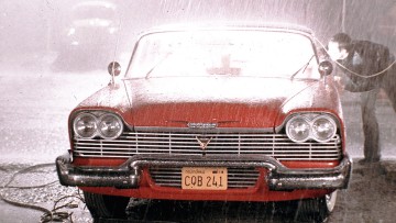Horrorfilm; Gruselfilm; Szene aus dem Film Christine von 1983; Plymouth Fury Baujahr 1958; Auto