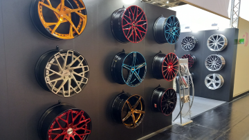 Trends von der Reifenmesse "The Tire Cologne": Rund, bunt und grün