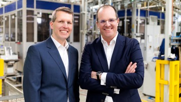 Das neue Doppelspitze des Antriebswellenspezialisten IFA: Stefan Bultmann (links) und Jan-C. Maser. 