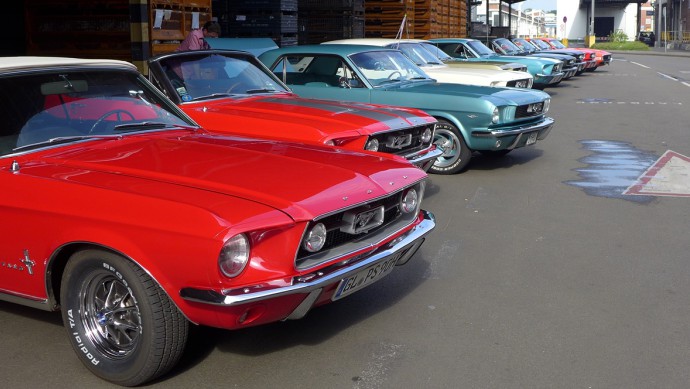 50 Jahre Ford Mustang (Schloss Dyck 2014)