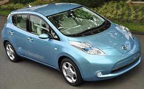 Elektrofahrzeug: Nissan Leaf startet Ende 2010