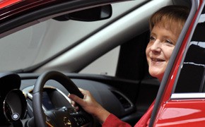 Merkel IAA 2009