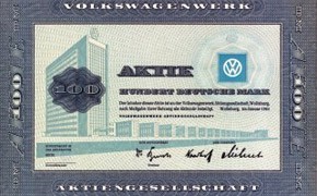 Historische VW Aktie