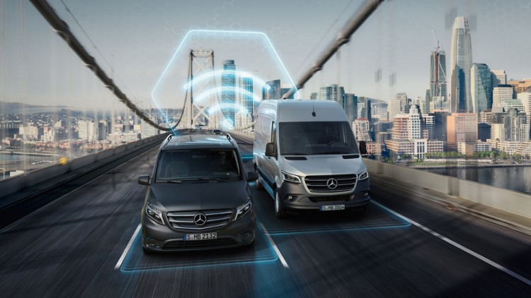 Mercedes-Nutzfahrzeuge: Vernetzung macht Weg für neue Dienste frei