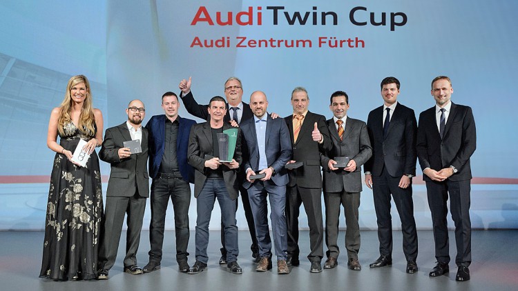 Service-Wettbewerb: "Audi Twin Cup" geht nach Fürth