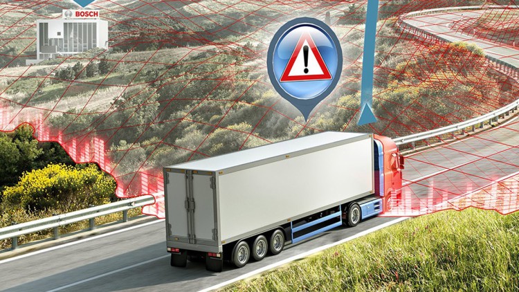 Bosch Nutzfahrzeuge Lkw Telematik Verkehrssicherheit