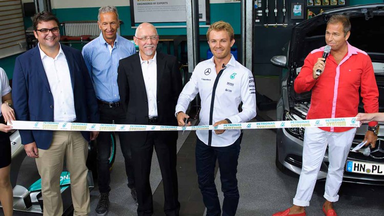 Petronas Eröffnung Hamburg Nico Rosberg