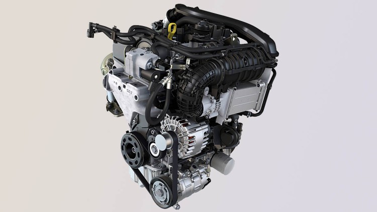 VW-Motor Mild-Hybridsystem