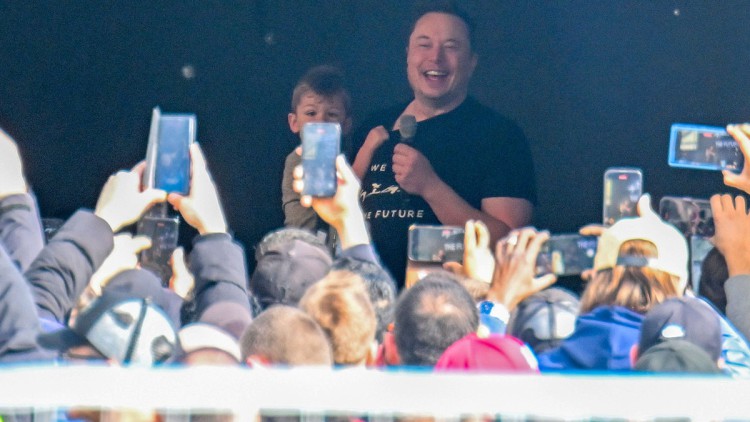 Elon Musk Besuch Grünheide