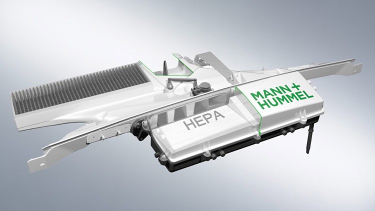 HEPA-Filter Mann + Hummel