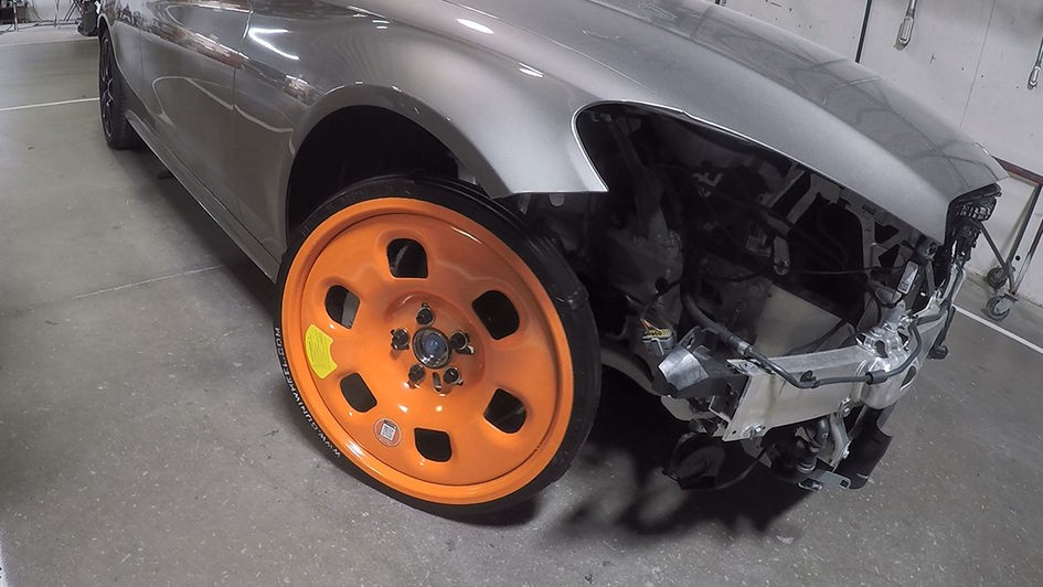 Unfallschadenreparatur mit GUNIWHEEL