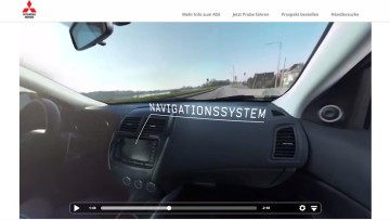 Virtuelle Probefahrt im Mitsubishi ASX