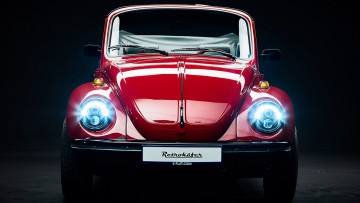 VW Käfer als E-Mobil: Batterie statt Boxer