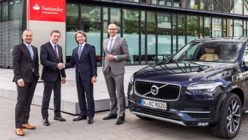 Finanzdienstleistungen: Volvo und Santander forcieren Partnerschaft
