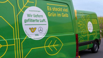 Mercedes-Benz eSprinter: Wenn die Post luftgefiltert kommt