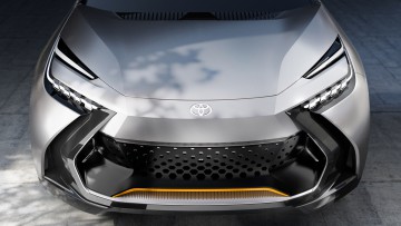 Frontpartie des Toyota C-HR Prologue