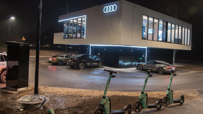 Audi Charging Hub Nürnberg Audi Charging Hub Nürnberg