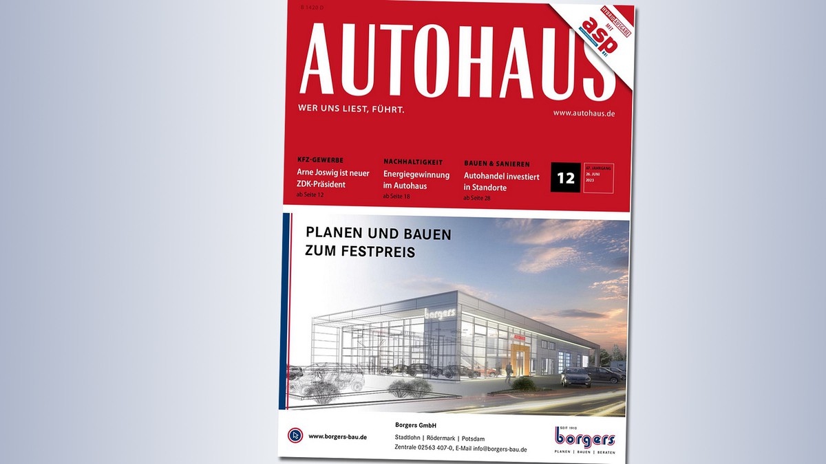 Digitale Ausgabe Die TopThemen von AUTOHAUS 12/2023