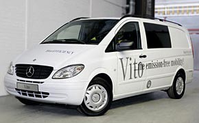 Mercedes Vito E-Cell: Emissionsfreier Lieferwagen