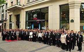 Kundenzufriedenheitspreis: Toyota ehrt europäische Händler