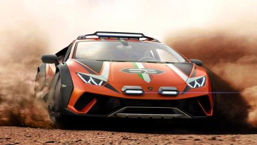 Lamborghini Huracan Sterrato Concept: Der Flachmann fürs Grobe
