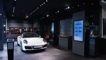 City-Showroom: Neues Porsche Studio in Mailand eröffnet