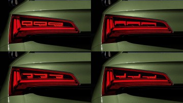 Audi OLED-Rückleuchten