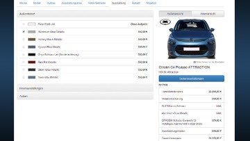 Neuwagen: Fahrzeug-Konfigurator mit Hauspreisen