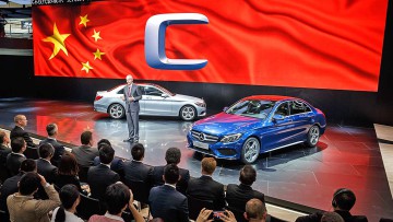 Daimler bei der Auto China in Peking