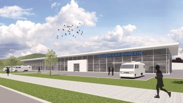 Reisemobil-Center: Neubau für Dürrwang-Mörlein