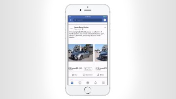 Facebook: Neues Anzeigenformat für Autohändler