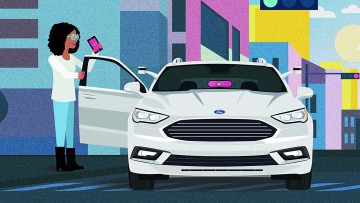 Kooperation Ford und Lyft