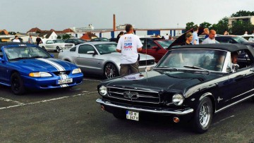Mustang-Treffen im Autohaus Noe-Stang