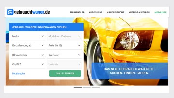 Autobörse: Neuer Auftritt für Gebrauchtwagen.de